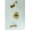 Kingston Brass KB6697NDL Tub and Shower Faucet, Brushed Brass KB6697NDL - alternate 2